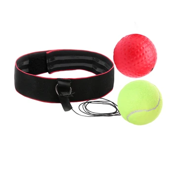

3PCS/Set Boxing Reflex Speed Punch Ball Boxer Raising Reaction Force Hand Eye Training Set Stress Gym Boxing Muay Thai Exercise