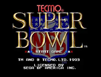 

Super Bowl 16 bit MD Game Card For Sega Mega Drive For Genesis