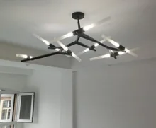 Restaurant Chandelier Post Villa-Tree-Branch-Lamp Nordic Modern-Designer Tree-Fork