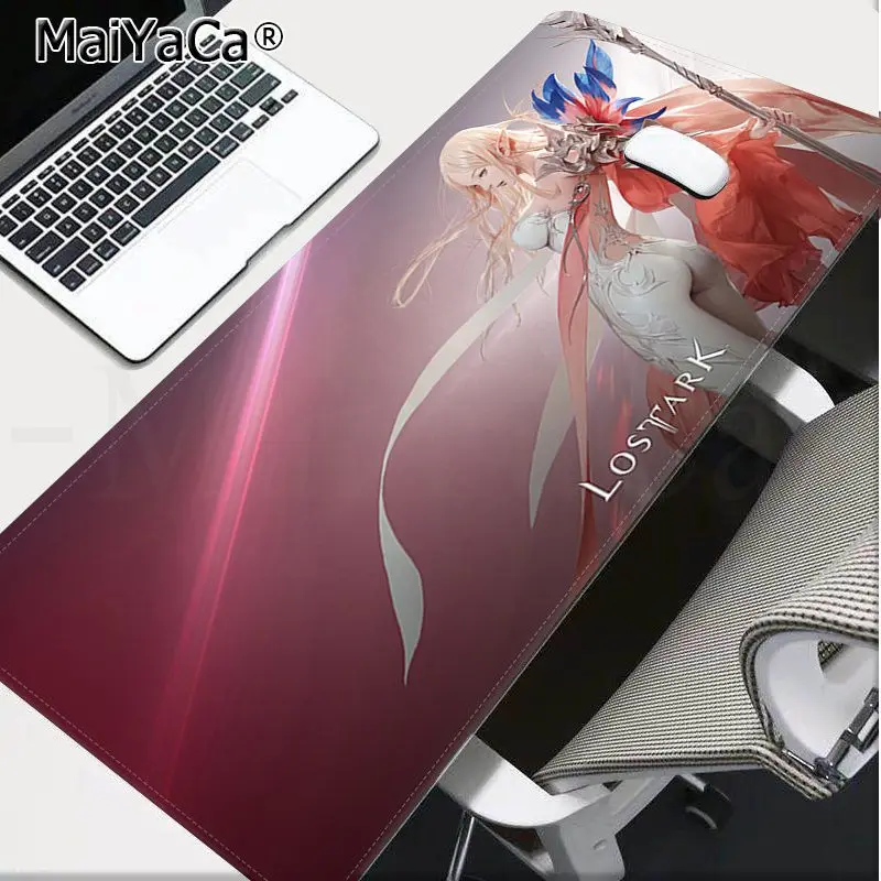 Lock Edge 40X90cm MaiYaCa в запасе большой коврик для мыши lineage 2 PC компьютерный коврик резиновый PC компьютерный игровой коврик для мыши - Цвет: Lock Edge 40X90cm