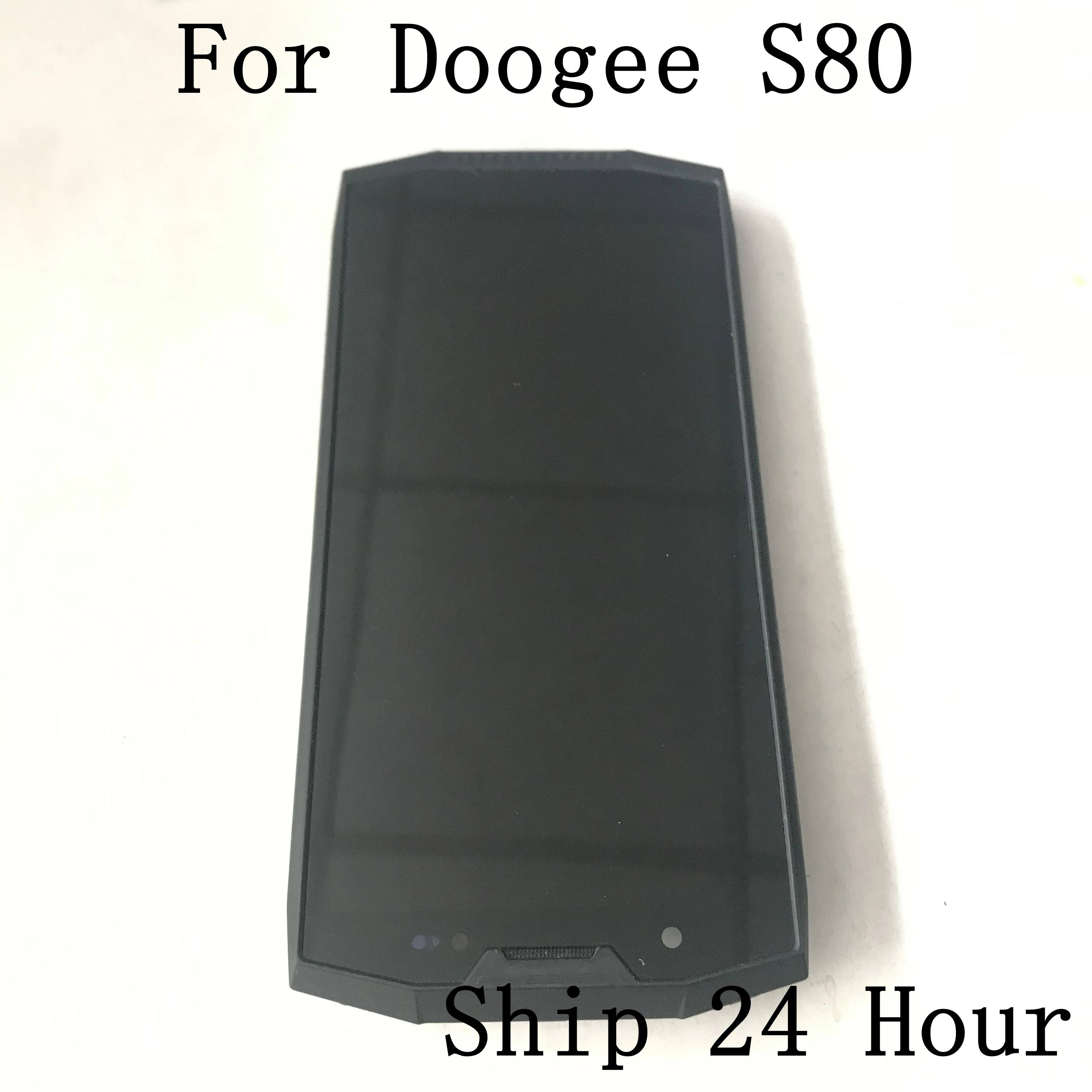 

Doogee S80 Used LCD Display Screen + Touch Screen + Frame+Receiver Speaker For Doogee S80 Helio P23 Octa Core 5.99 FHD