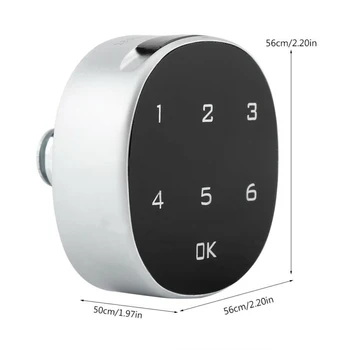 

Cabinet Drawers Code Lock Electronic Touch Keypad Digital Safety Password Key