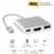 Thunderbolt 3 Адаптер USB Type C Концентратор HDMI-совместимый 4K поддержка Samsung Dex mode USB-C Док-станция с PD для MacBook Pro/Air 2021