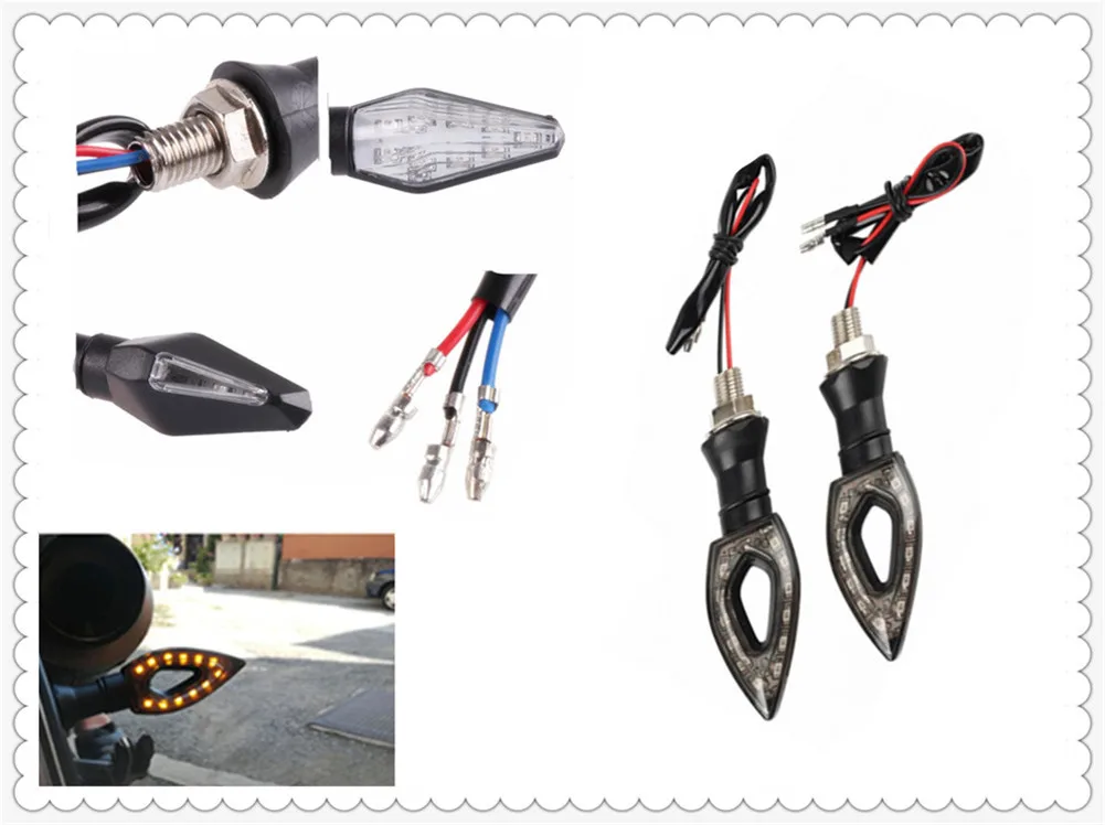 12V universal motorcycle accessories LED signal turn signal new for Aprilia CAPANORD 1200 Rally ETV1000 V4R FactoRy