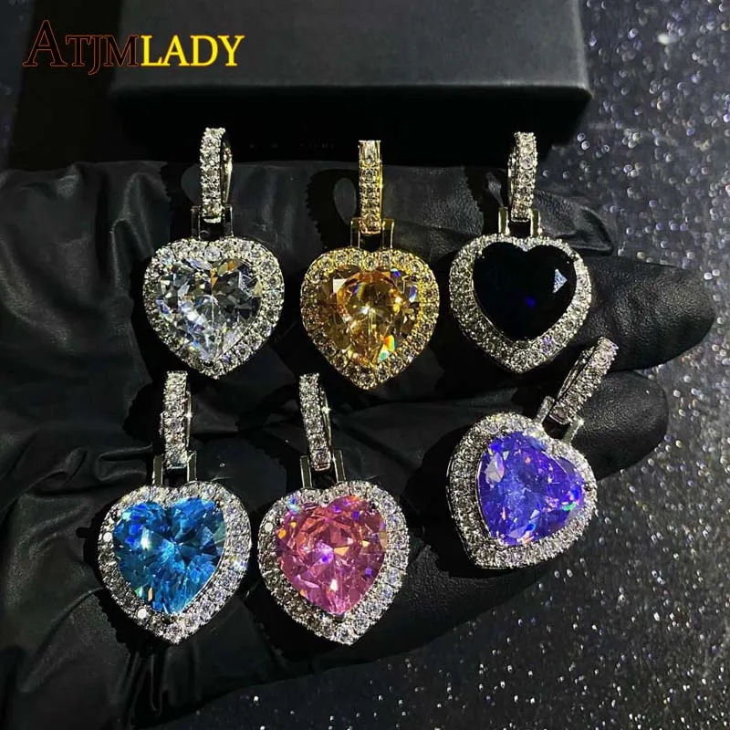 2024 ICED OUT BLING Hip Hop Women Girl Jewelry 5A Cubic Zirconia