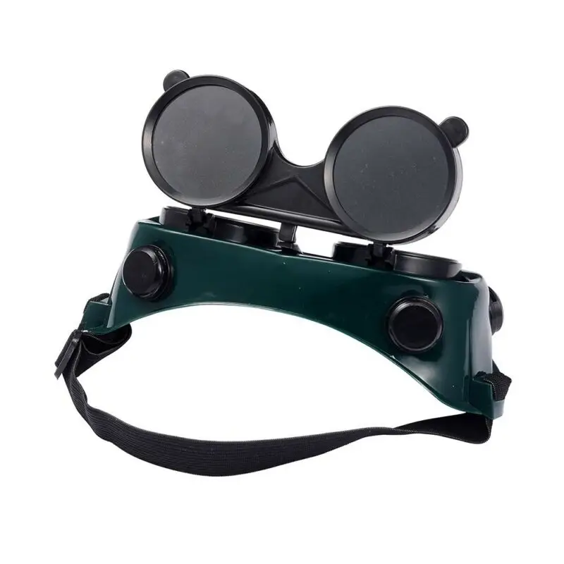 Сварочные резки темно-зеленые линзы стимпанк чашки сварщиков промышленные