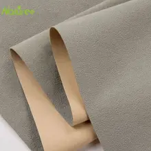 150 см* 1 ярд серо-зеленая бархатная ткань Флокированная Ткань для шитья одежды сумки обувь мебельная поверхность