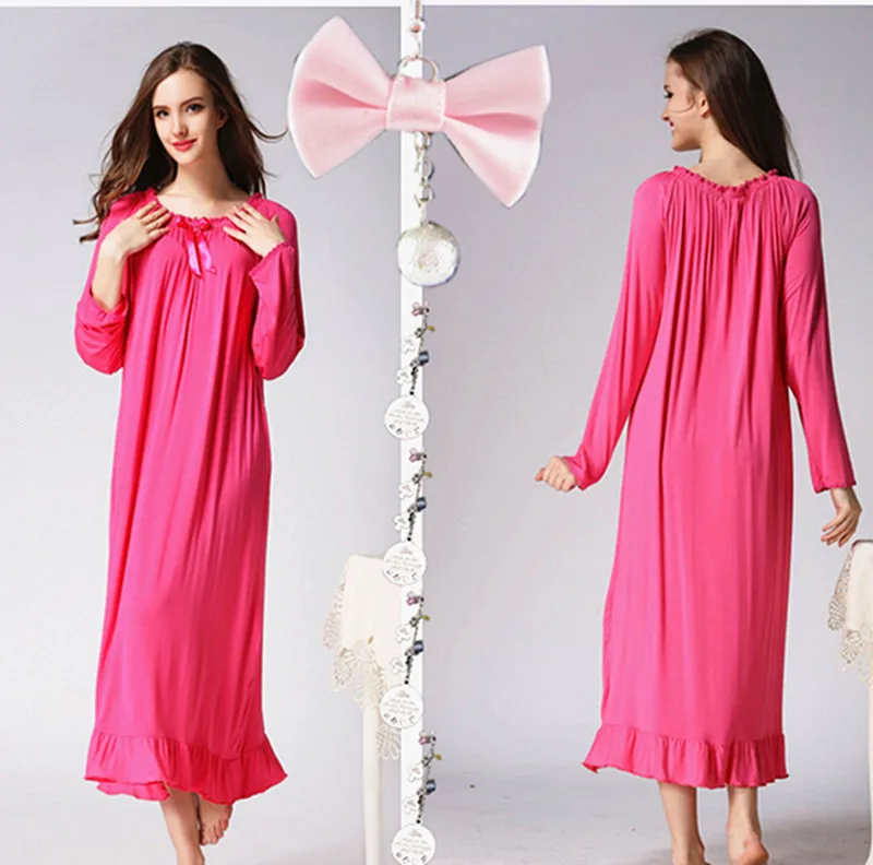 

Women's Long Sleeve Australian 100% Pure Cotton Sleeping Dresses, Sleeping Dresses, Sleeping Dresses and Home Clothes