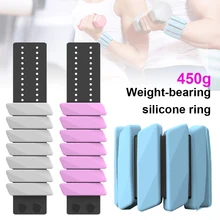 

2Pcs Wrist Ankle Weights Wearable Adjustable Weight Bracelet For Yoga Pilates Walking Aerobic Dance Fitness Equipment 3 Colors