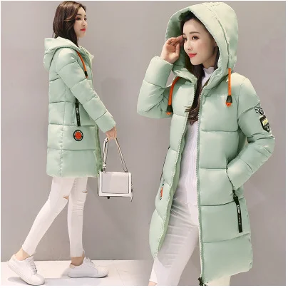 

2019 New Winter Jacket Women Parka Coat Long Down Student Jacket Plus Size Long Fashion Hooded Duck Down Coat Jacket Female