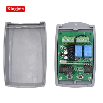 

DC 12-24V Universal Receiver Compatible with CAME TOP 432NA BFT Garage door Gate Remote Remote Control 433.92MHz transmitter