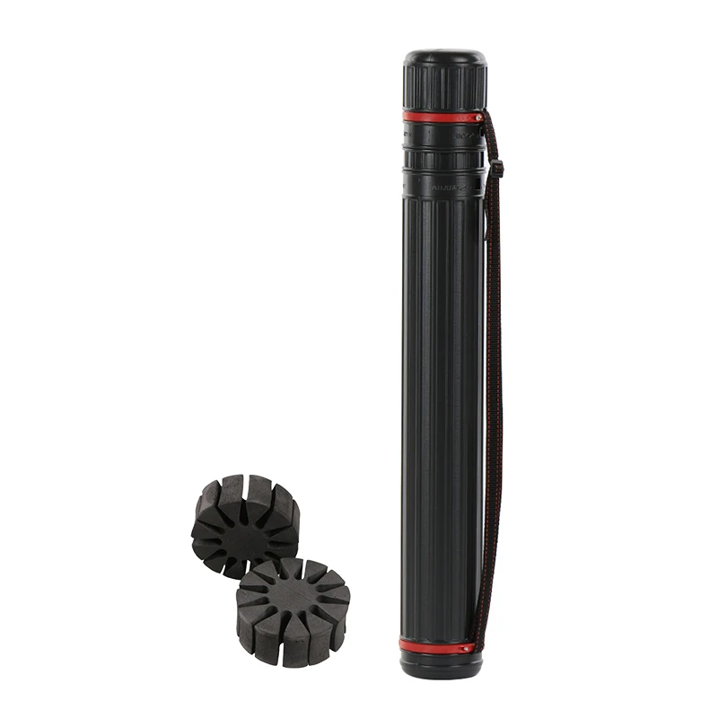 ORIGINAL Multifunction Archery Case Telescopic Carrier Tube with 2 EVA Foam Protection Racks Holders Hunting