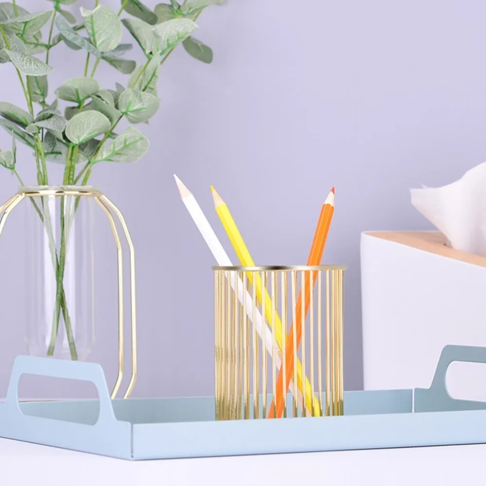 Европейская металлическая щетка для органайзера карандаш бровей коробка