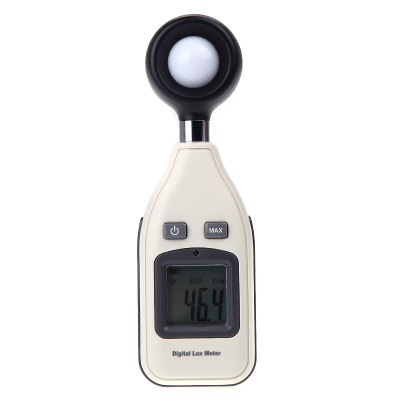 

Digital Light Lux Gauge Tester Luminometer Luxmeter Photometer LCD 200000Lux / 185806Fc