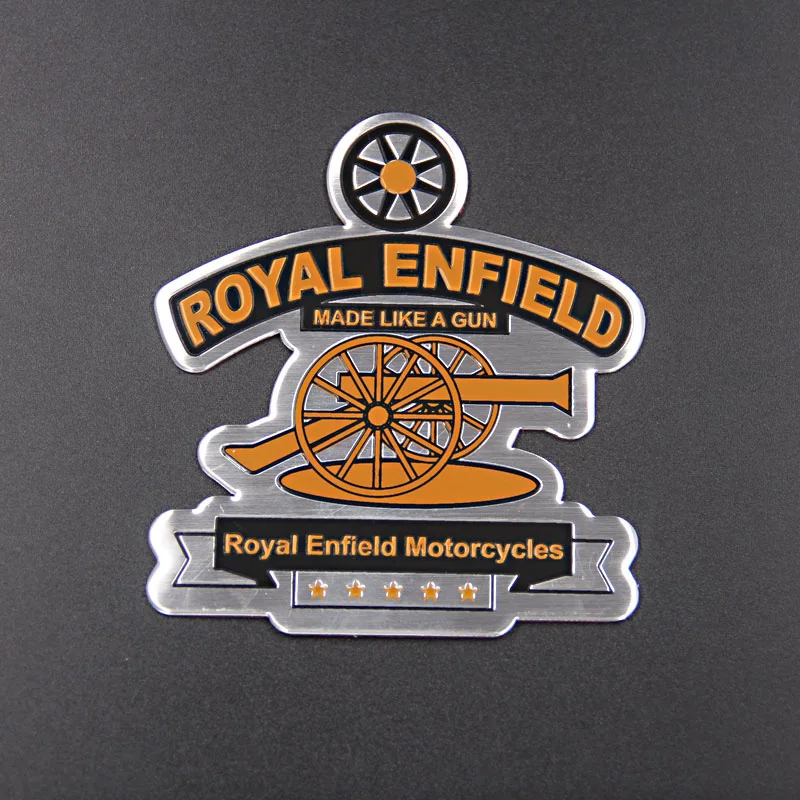 Королевский Эмблема для мотоцикла Enfield алюминиевый стандарт высокое качество