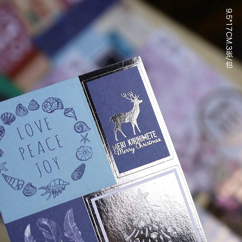 Наклейки с бронзированием Скрапбукинг Happy planner/изготовление открыток/Журнал проект DIY C151