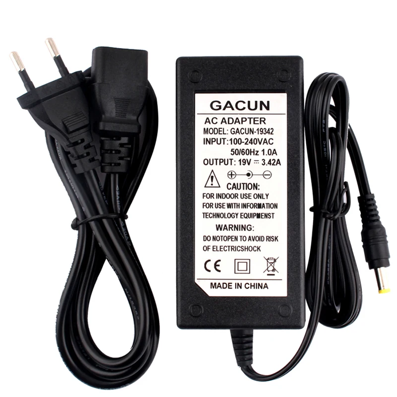 AC 19 V Power Supply Adapter DC 19 V 4.74 A 3.42 A Laptop Desktop Charger Adapter Power Supply With EU AU US UK Notebook Charger 2