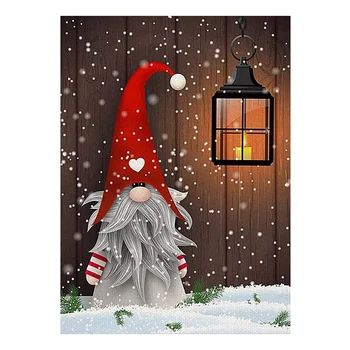 

New DIY 5D Diamond Painting Set Santa Claus Cross Stitch Painting By Numbers Full Round Drill Crystal Rhinestone Drop Shipping