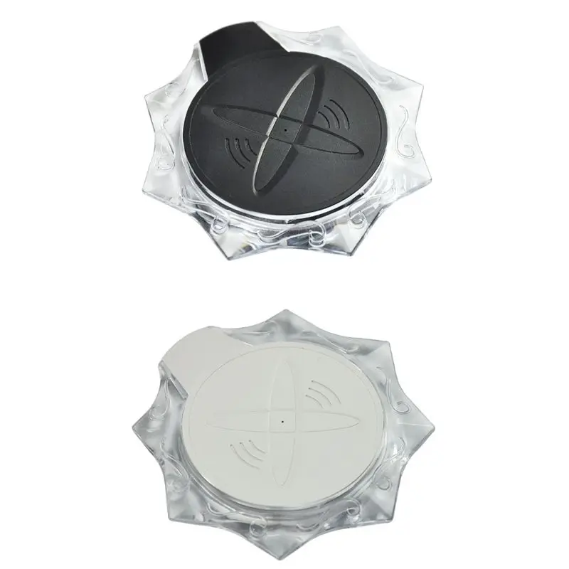 

5W Clear Crystal Wireless Charging Pad Fast Charger for iPhone Samsung Cellphone