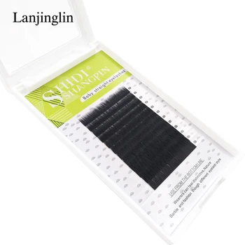 

LANJINGLIN 1 box false eyelashes building grafting lashes materials for eyelash extension supplies 12 rows mix cilia