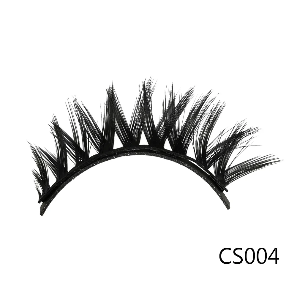 CS004 Magnetic Eyeliner Eyelashes Kit Magnetic 3D Eyelashes Liquid Eyeliner False Lashes Eyelash Curler Reusable Falses Eyelash - Цвет: CS004