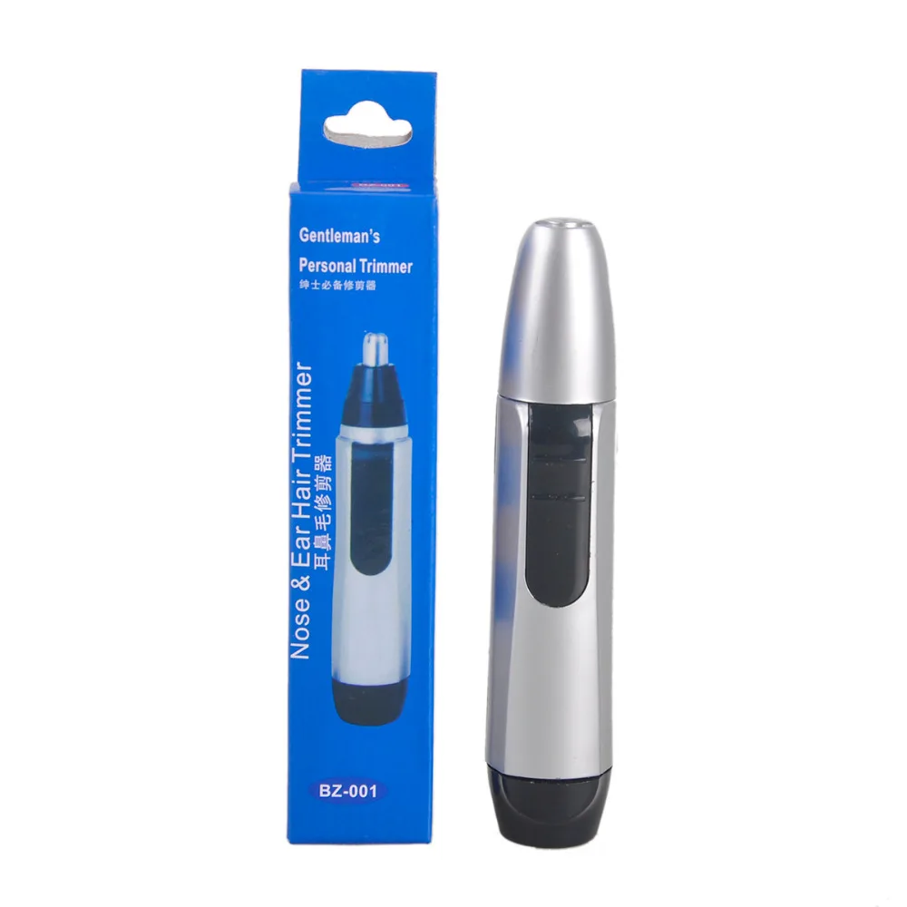 

mini Nose Ear Face Hair Trimmer Epilator Electric Shaver Clipper Battery Powered Operated Cleaner for both Men and Women