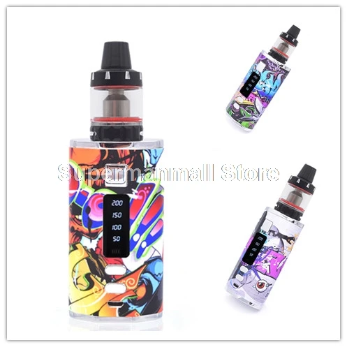 Новейший DR200W Vape комплект коробка мод огромный пар с 2 встроенными батареями 4400