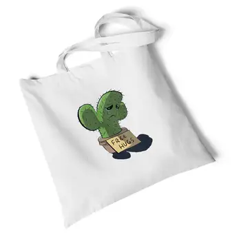 

Lychee Girls Letter Printed White Canvas Bag Environmental Reusable Handbag Storage Foldable Large Travel Bag Shoulder Bag