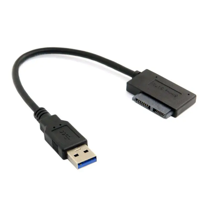 

Promotion--USB 3.0 to 7+6 13Pin Slimline SATA Laptop CD/DVD ROM Optical Drive Adapter Cable