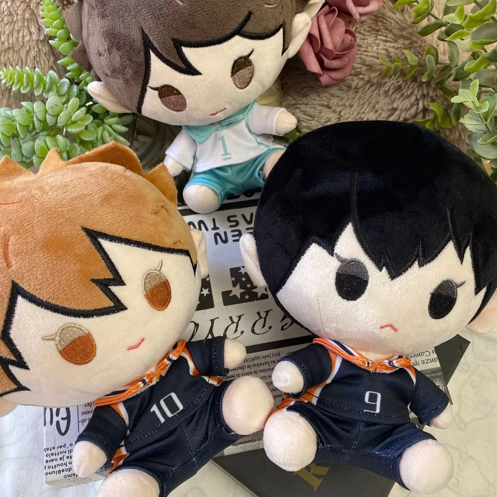 COSJK Anime Haikyuu Tobio Kageyama Shoyo Hinata Oikawa Tooru Cute Plush Doll Stuffed Toy Change Suit Dress Clothing 20cm -Zentai shop online He827823871dd4424990b2ba34c8f0afau.jpg