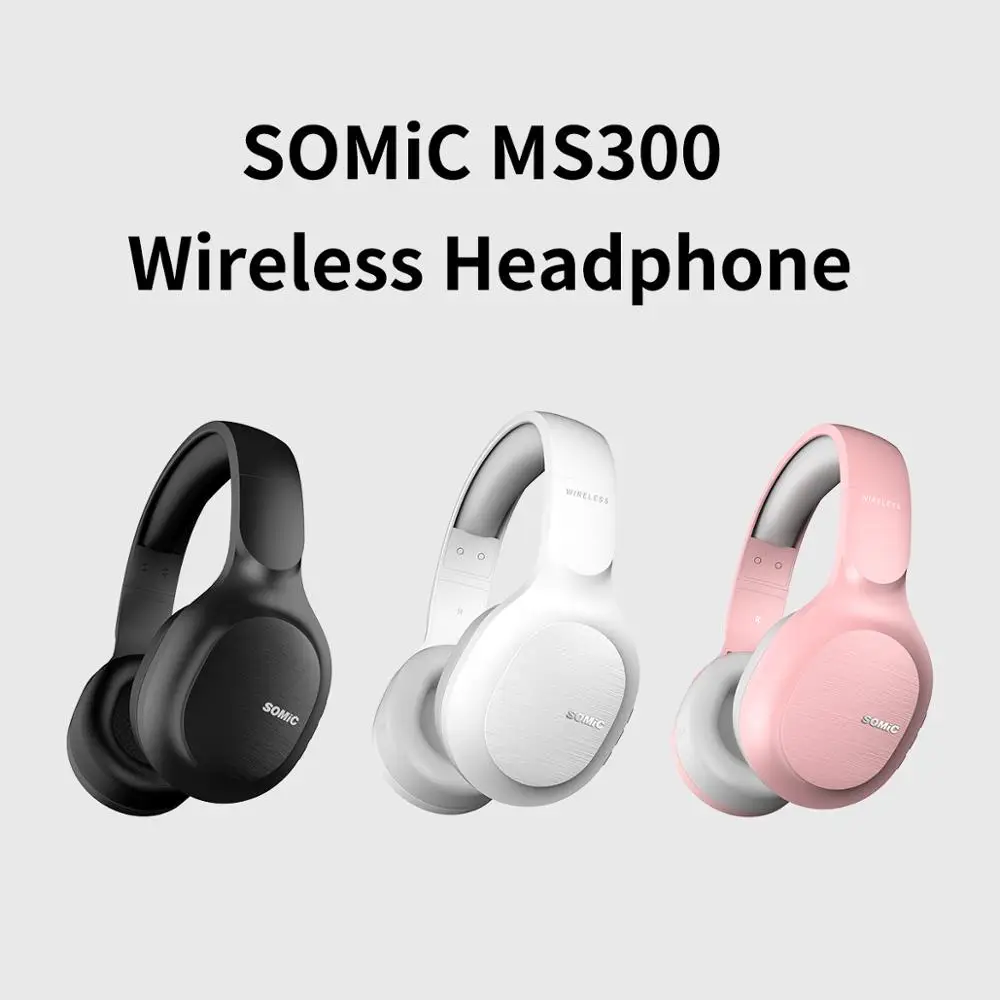 SOMiC Bluetooth Headphones Wireless 72H Playtime