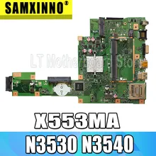 X553MA материнская плата N3530 N3540 4 ядра для ASUS A553M D553M F553M K553M Материнская плата ноутбука X553MA материнская плата X553MA материнская плата