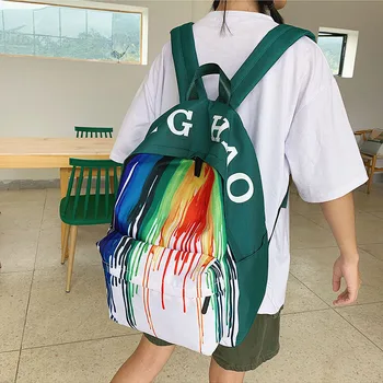 

Fashion School Backpack Print Graffiti Durable Girls Schoolbag Satchel for Teenagers Primary Back To School Student Book Bags 56