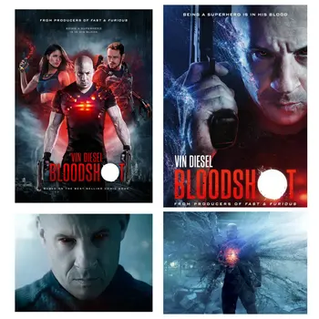 

Stickers Self Adhesive Hot Sale NEW 2020 Moive Poster Bloodshot Vin Diesel Mark Sinclair Vincent Ray Garrison DIY Painted