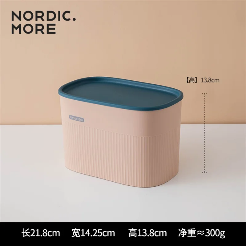 Скандинавский для ванной комнаты, настенный пластиковый PP коробка для салфеток Держатель бытовой пробивая ванная вешалка для одежды креативный контейнер - Цвет: pink