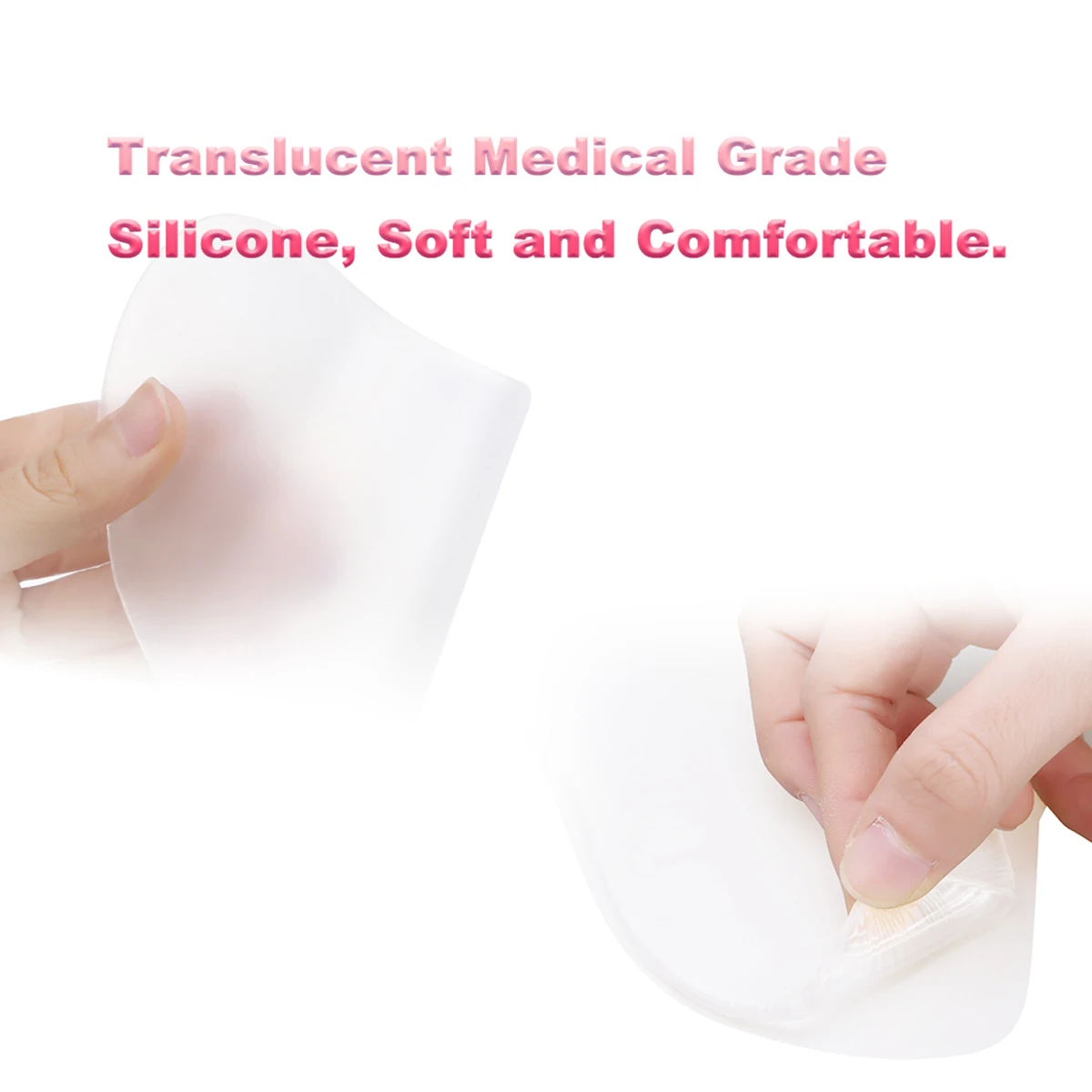 Reusable Prevent Chest Wrinkle Anti-Wrinkle Anti-aging Transparent Wrinkles Removal Silicone Chest Pads