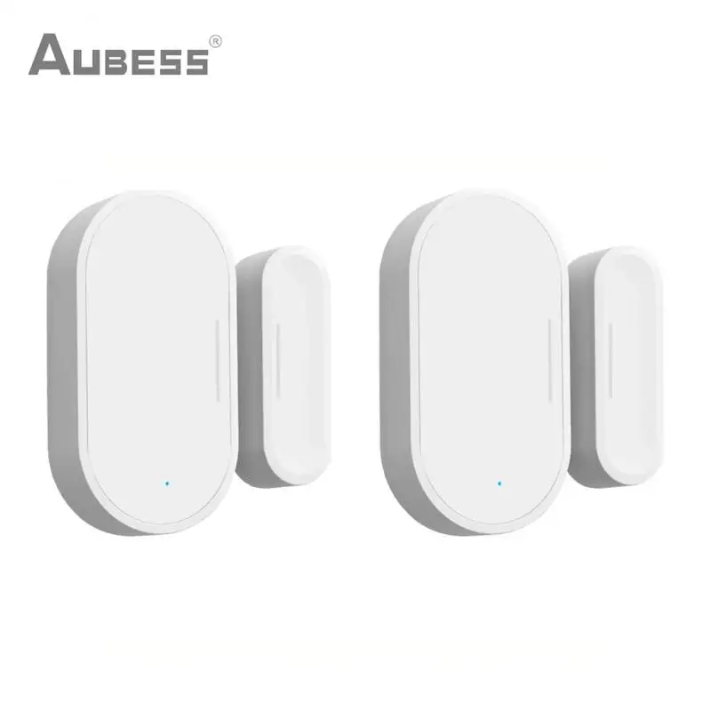 house alarm keypad Tuya Smart ZigBee Door Sensor Door Open / Closed Detectors App Notification Alert Security Alarm Voice Contorl Alexa Google Home alarm button for elderly Alarms & Sensors