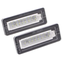 ^#Cheap 18SMD 2pcs Car For Smart Fortwo Coupe For Convertible License Plate Lights Fashion Durable Practical High Quality ^#Cheap 18SMD 2pcs Car For Smart Fortwo Coupe For Convertible License Plate Lights Fashion Durable Practical High Quality
