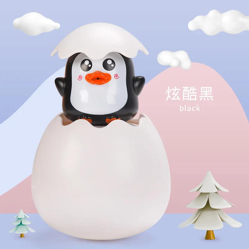 Baby Bathing Toy Kids Cute Duck Penguin Egg Water Spray Sprinkler Bathroom Sprinkling Shower Swimming Water Toys Kids Gift 8