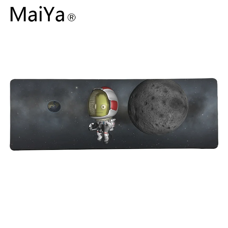 Maiya высокое качество Kerbal космическая программа игровой плеер стол ноутбук резиновый коврик для мыши большой коврик для мыши клавиатуры коврик - Цвет: Lock Edge 30x80cm