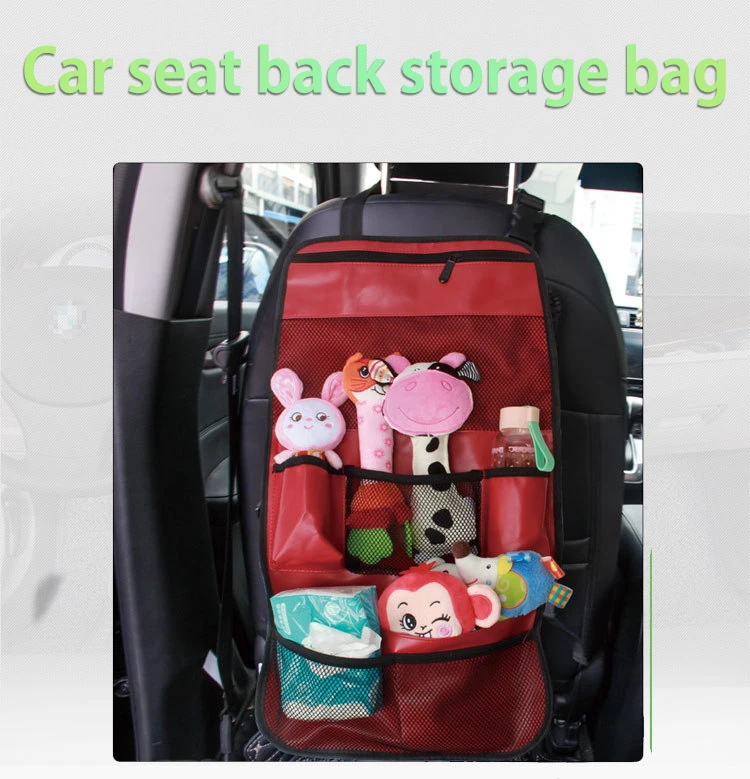 Автомобильная сумка для хранения на спинку сиденья, многофункциональная карманная подвесная сумка, чехол на заднее сиденье автомобиля, аксессуары для автомобиля