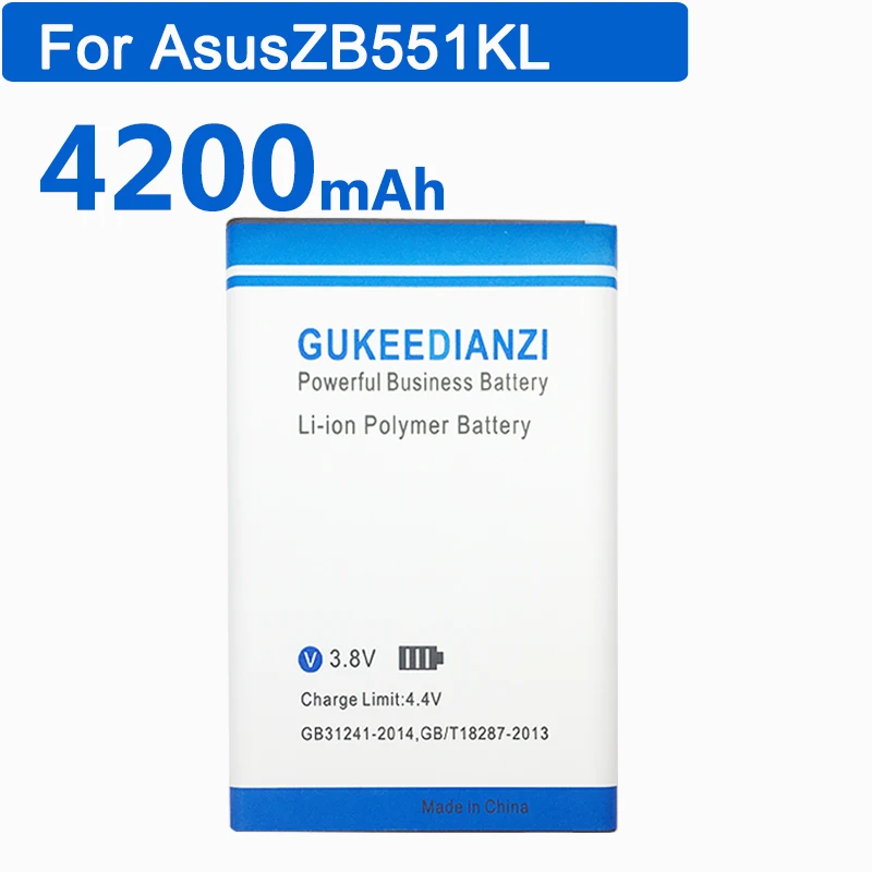 4200mAh High Capacity Battery B11P1510 For ASUS ZenFone Go TV ZB551KL X013DBc Mobile Phone Big Power Battery