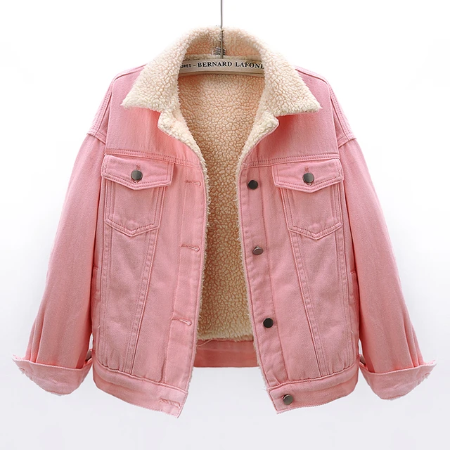 Details more than 160 red denim jacket with fur jtcvietnam.edu.vn