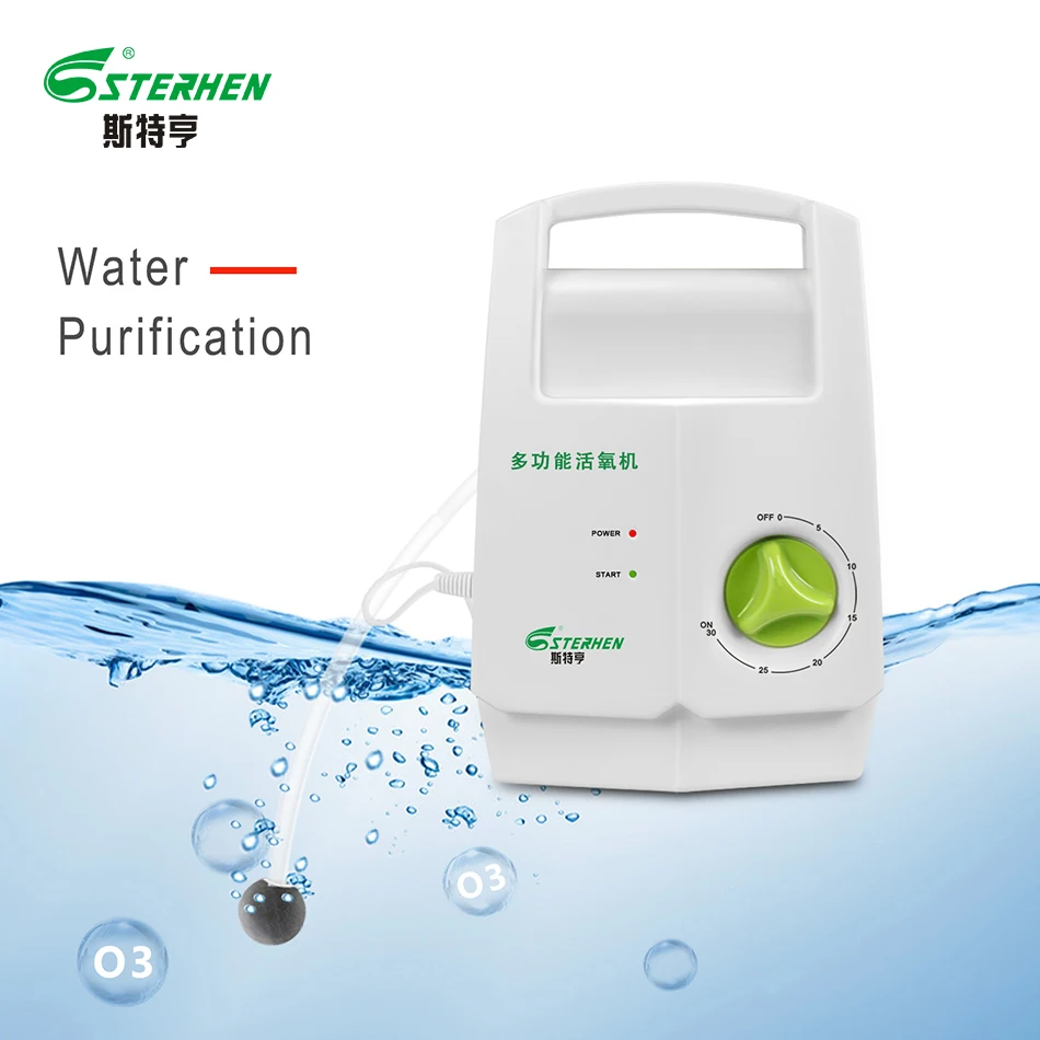 STERHEN ozone generator 220v O3 Timer Air Purifiers ozone purifier Vegetable and fruit washing machine Water Food Sterilizer