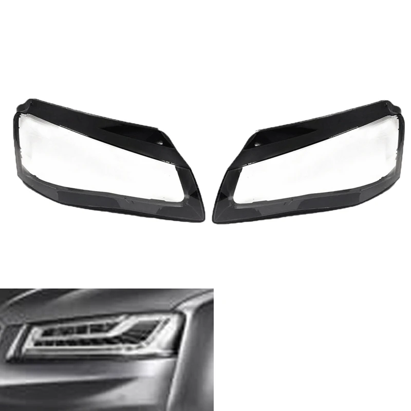 

Car Clear Headlight Lens Cover Replacement Headlight Headlamp Shell Cover For-Audi A8 2011 2012 2013