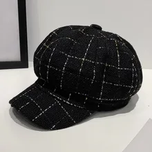 Осенняя шапка берет Женская зимняя шапка Para French Hathat модная шапка мужские армейские кепки Boinas Para Mujer Sombrero Mujer