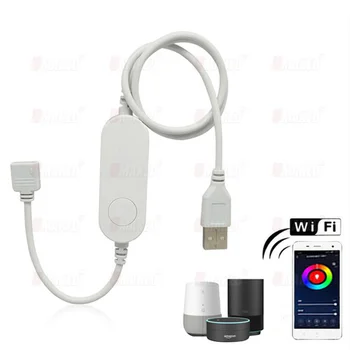 

5V USB Bluetooth 4.0 RGB LED Light Remote Controller 5V 24V Mini Wireless wifi Dimmer For RGB 3528 5050 Led Strip TV Backlight