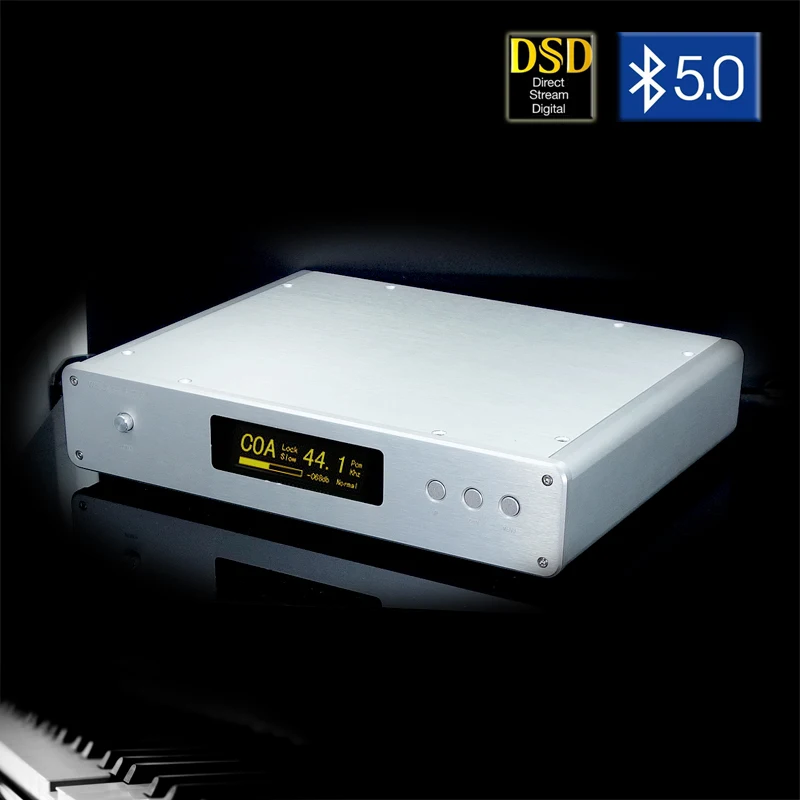 US $440.26 DC300 Bluetooth Fully Balanced DAC Audio Decoder ES9038PRO Chip CS8675 Chip Supports AMP Power Supply AV110220V With Display