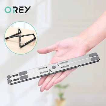 

Portable Laptop Stand Aluminum Cooling Adjustable Desk Stand Foldable Desktop Tablet Notebook Holder Support for MacBook Air Pro