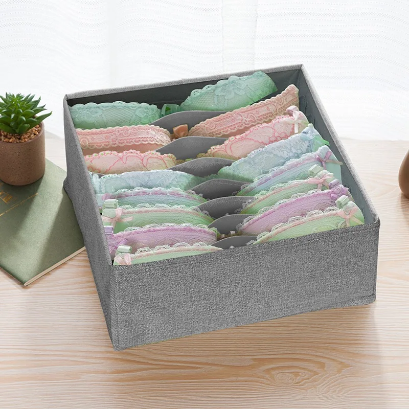 05 Socks Underwear Organizer Storage Can Adjust The Partition Drawer Closet Organizers Boxes For Bras Briefs Socks Ties Scarfs - Цвет: 05